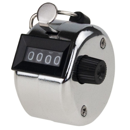 ZW22 CLICKER CLICKER MANUELL MECHANISCHER ZÄHLER ANALOGER SCHRITTZÄHLER ZUM ZÄHLEN