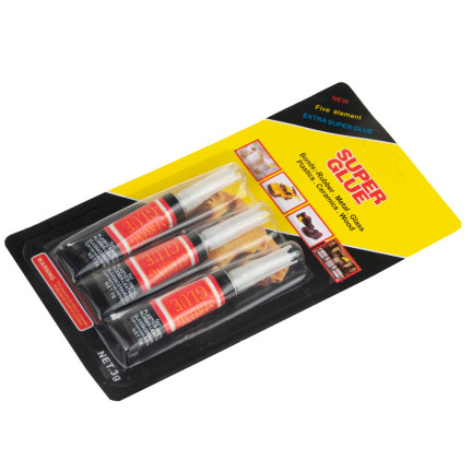 ZW45 SUPER GLUE Superkleber 3er-Satz