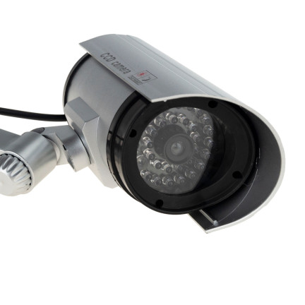ZW70 KAMERA-ATTRAPPE IR LED AUSSEN KAMERA MIT DIODEN